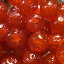 Cerises rouges confites