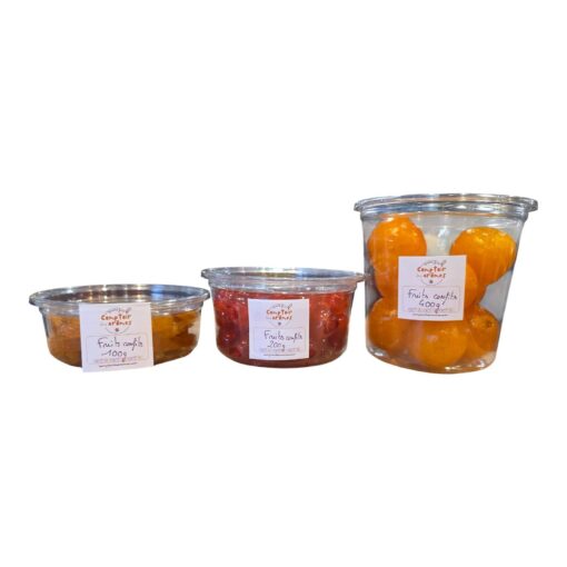 condiments fruits confits