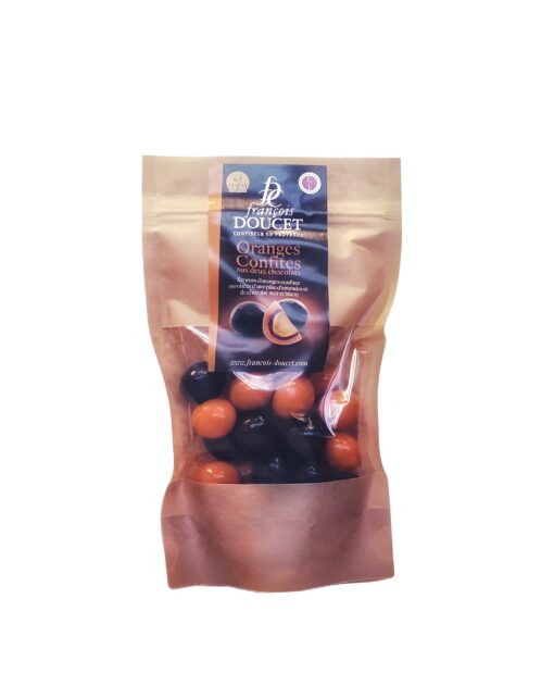 Oranges confites au chocolat