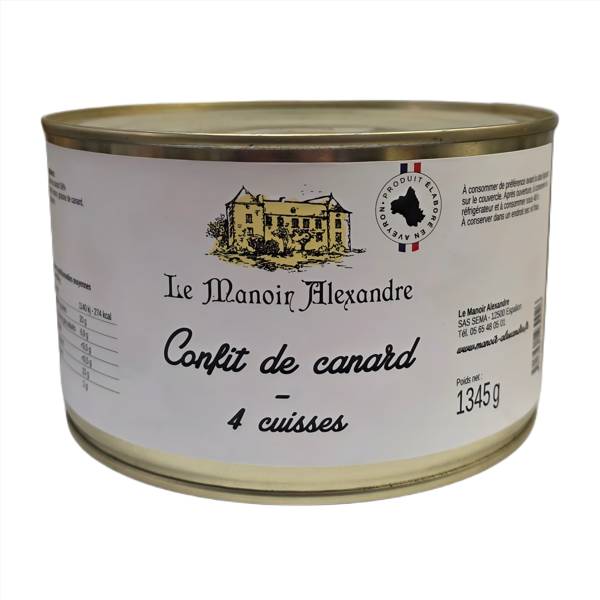 Confit de canard 4 cuisses