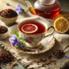 Le rooibos earl grey des frères dammann vous ravira de son bon goût de Bergamote