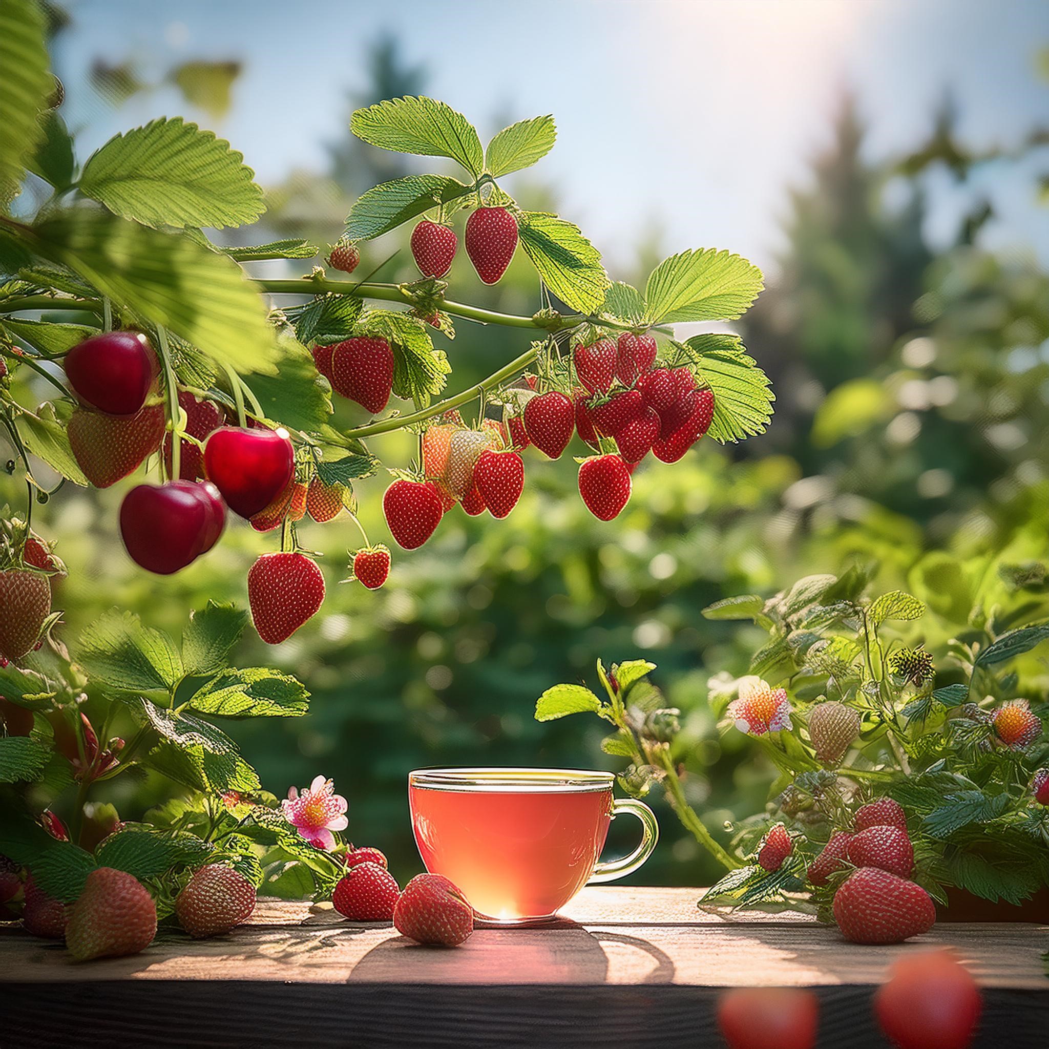 Prolonger l'été avec notre thé aux quatre fruits rouges