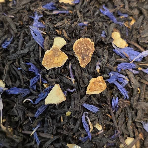 thé noir flocons d'épices